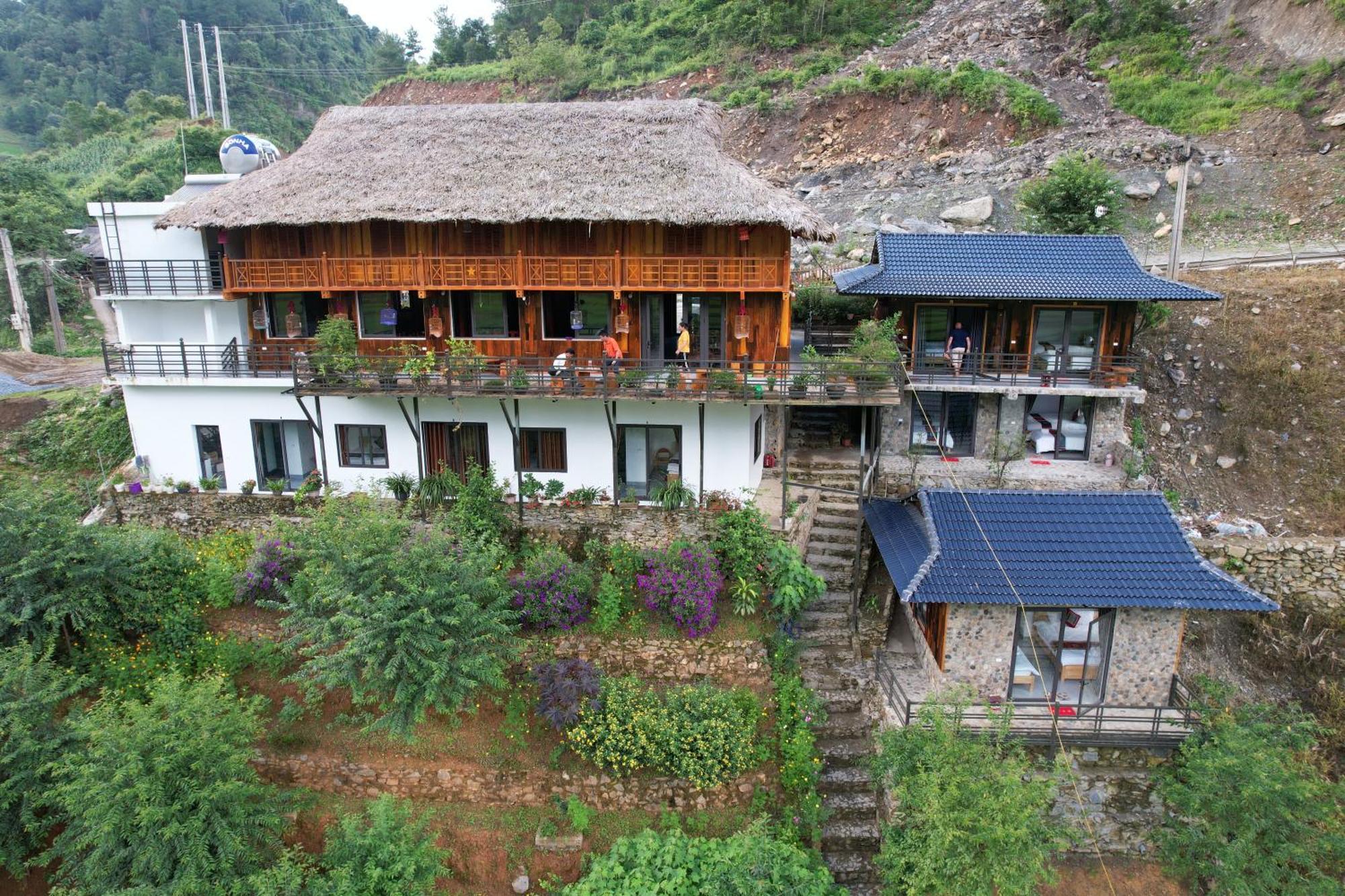 Dong Suoi H'Mong Homestay & Bungalow - Trek & Vegetarian Food Mu Cang Chai Εξωτερικό φωτογραφία